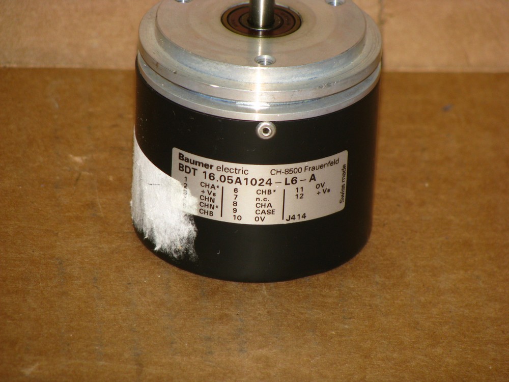 Baumer Electric BDT 16.05A1024-L6-A Incremental Rotary Encoder