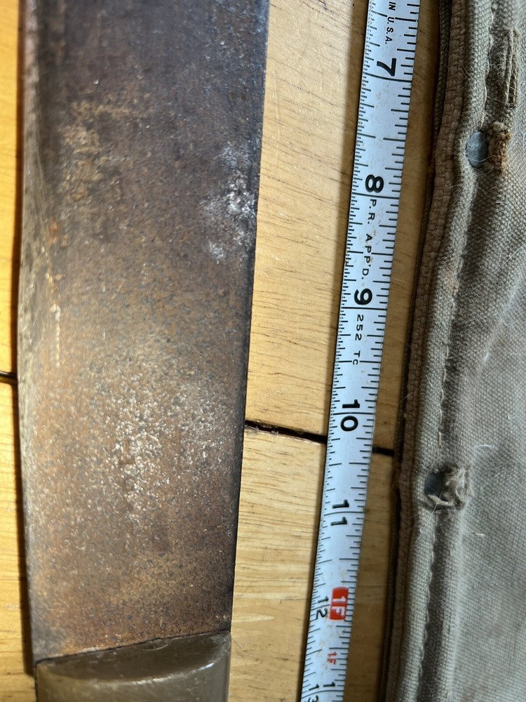 1945 WW2 machete With Scabbard