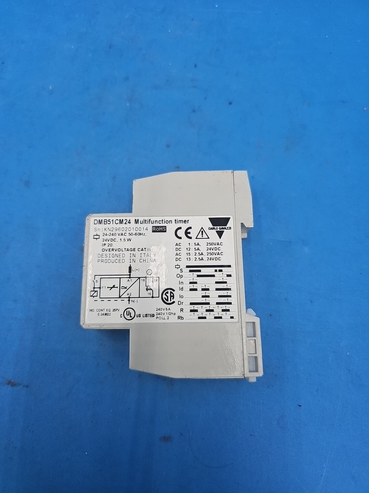 Carlo Gavaezi DMB51CM24 24 VDC Multi Function Timer