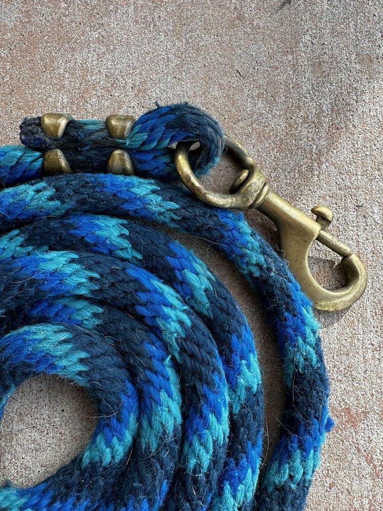 Blue Ombré Lead Rope with Bolt Snap