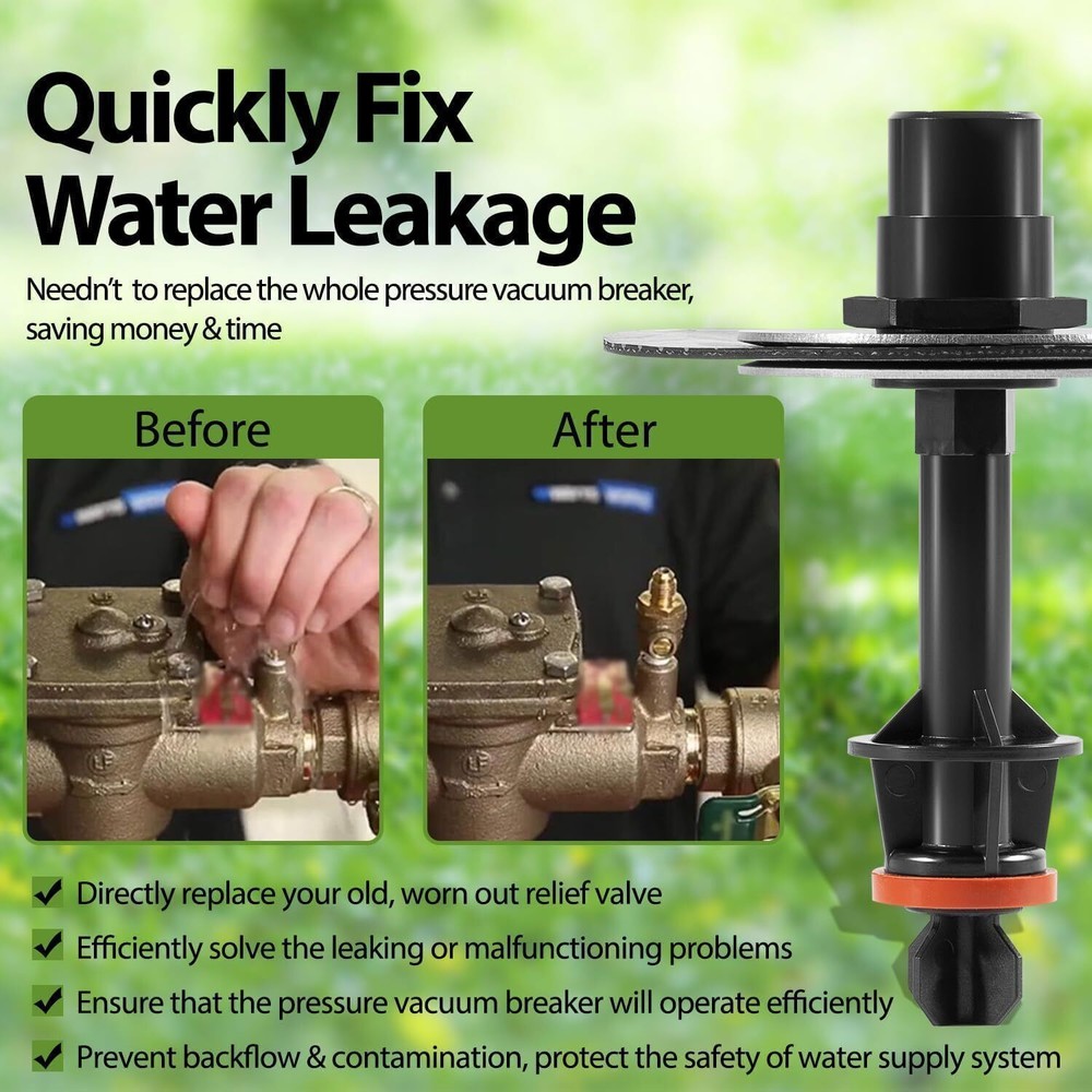 For 009M2 1-1/4" - 1-1/2" Backflow Preventer Reduced Pressure Zone Assembly Kit