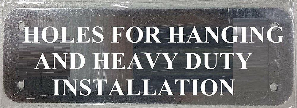 Test Header Sign (RED Reflective, Aluminium 2X6)-REF24-1027