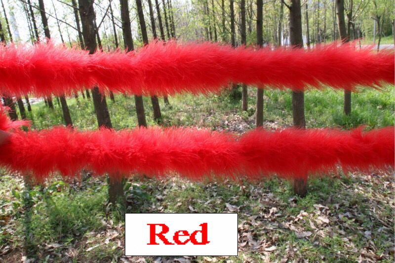 6 feet 2 Yards 25g Marabou Boa Turkey Feather Boa Wedding Party Scarf