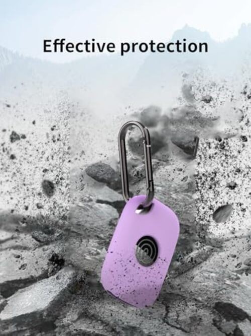 4 Pack Case for Tile by Life360 Pro (2024) Bluetooth Tracker,Soft Purple