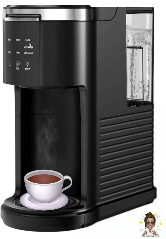 Sleek Space Saving Electactic Single Serve Coffee Maker