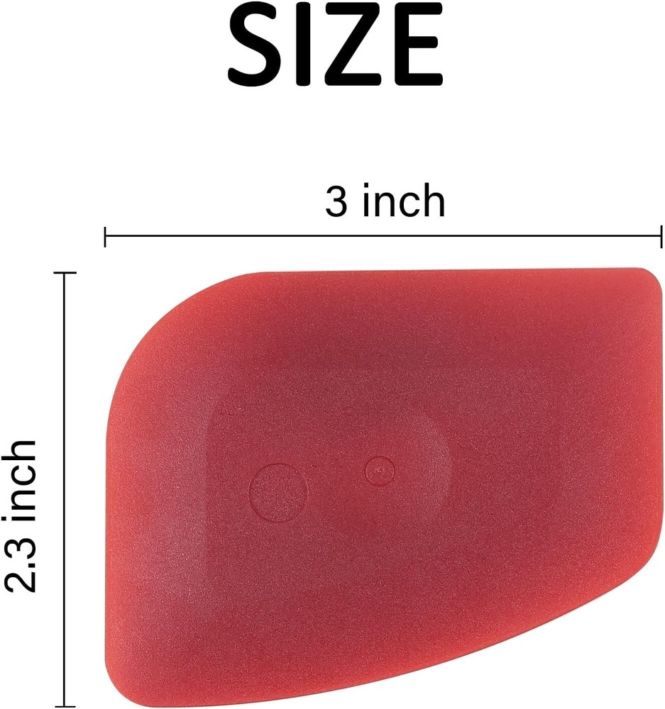 Pan Scraper Dish Scraper Food Scraper Tool Plastic Pot Scraper Kitchen Scraper G