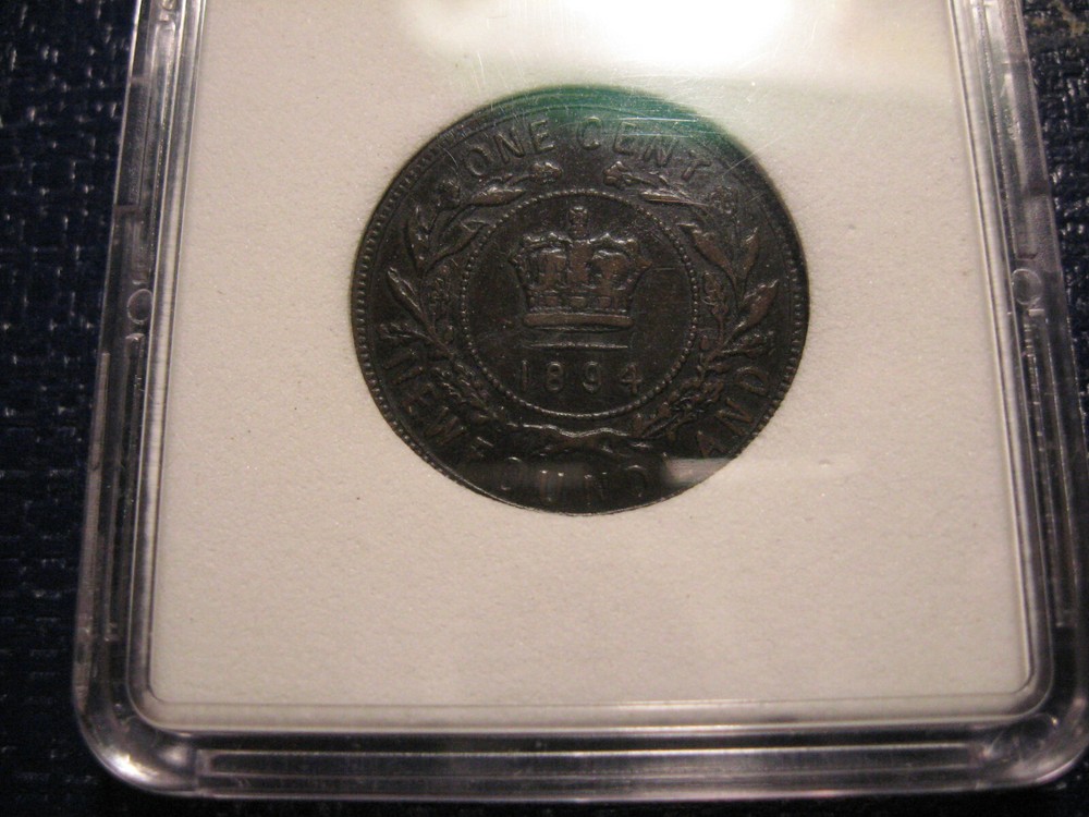 1894 Newfoundland coin set