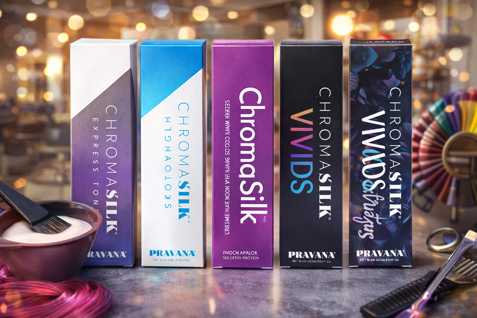 PRAVANA Chromasilk hair color 3 fl oz all shades professional