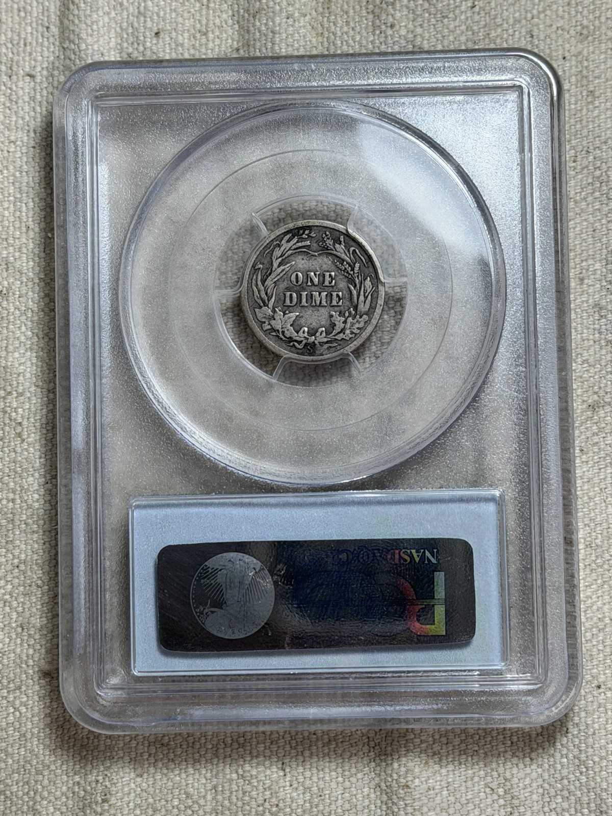 1913 S Dime Barber or Liberty Head PCGS VG10 Nice Better Date