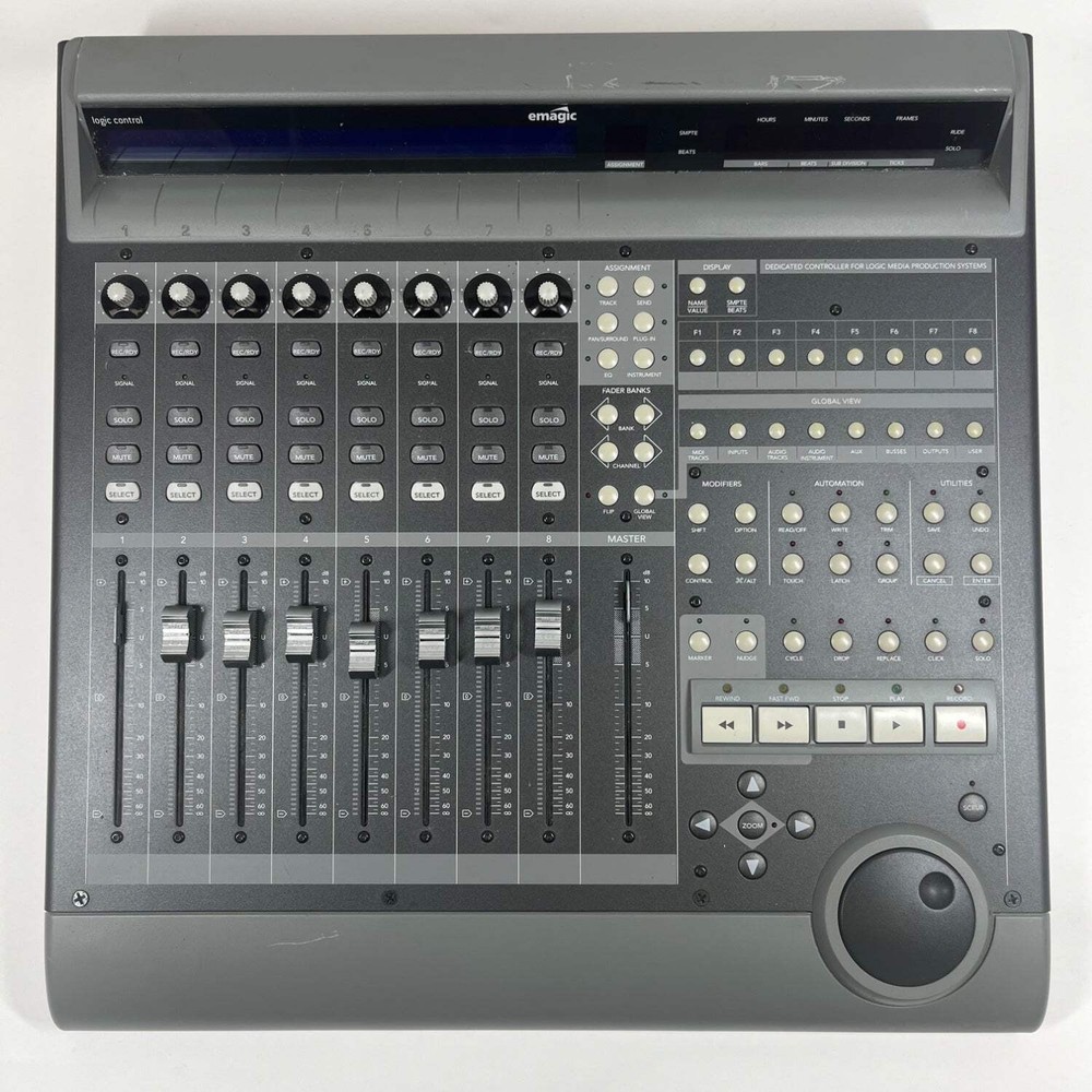 Mackie Logic Control 8-Channel Motorized DJ Controller READ