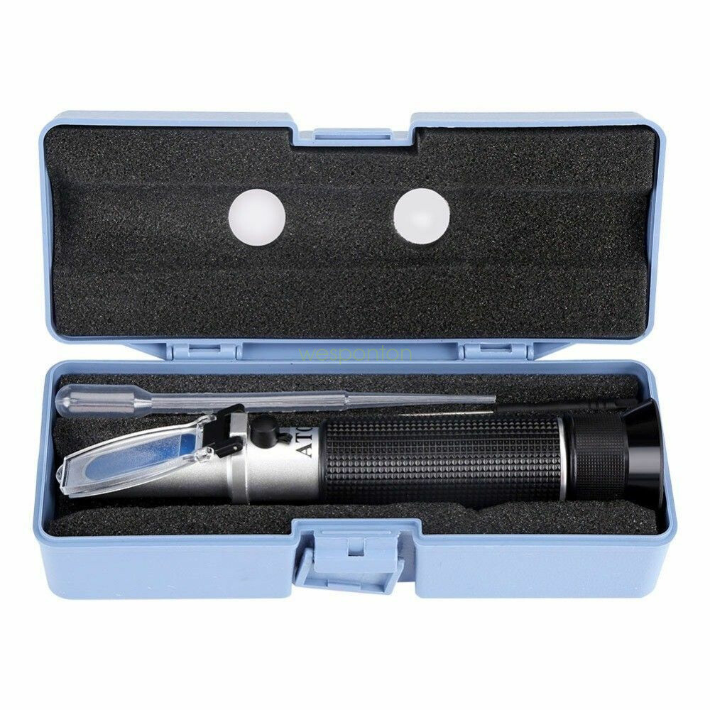 Handheld Wine Sugar Tester Brix Refractometer Saccharometer Measure Meter
