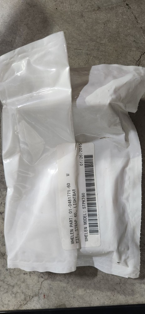 WHELEN MOUNTING STRAP KITS FOR LIGHTBARS. STPKT60