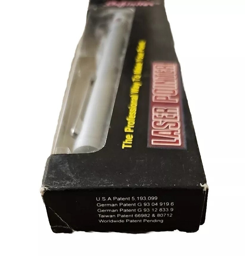"New" Infiniter 3P Red Laser Pointer Class 1 - Taiwan Made - Color: Silver