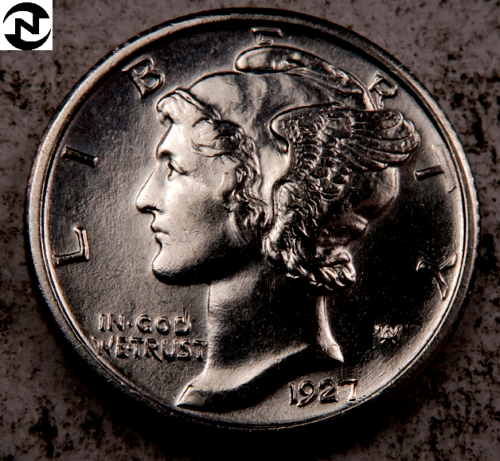 1927 Mercury Dime ~ BU/Uncirculated ~ 90% Silver