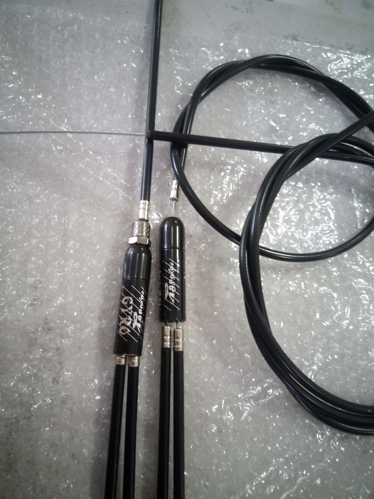 Odyssey Gyro Black First gen reproduction With Black Cables