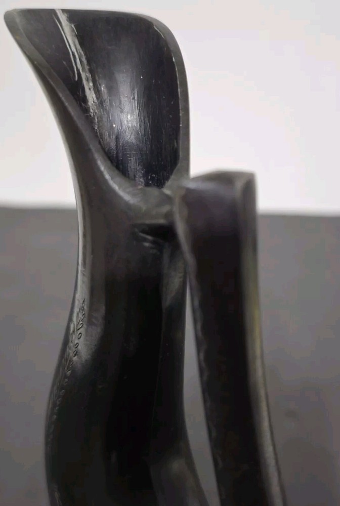 Bidri Jug Black With Silver Inlay. Beautiful.
