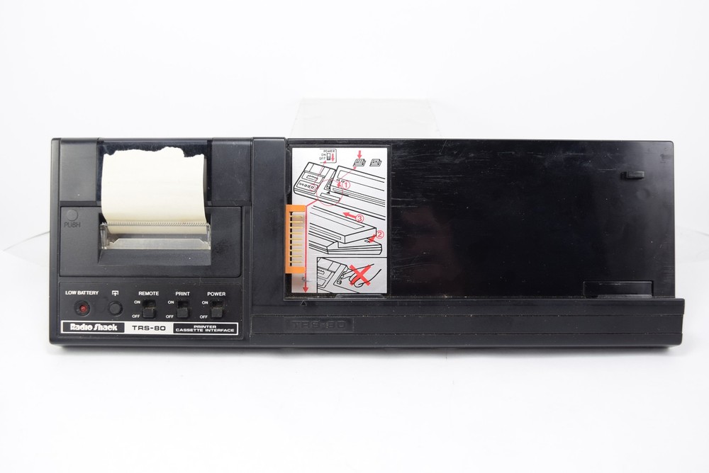 Radio Shack TRS-80 Printer/Cassette Interface Dock Not Tested As Is