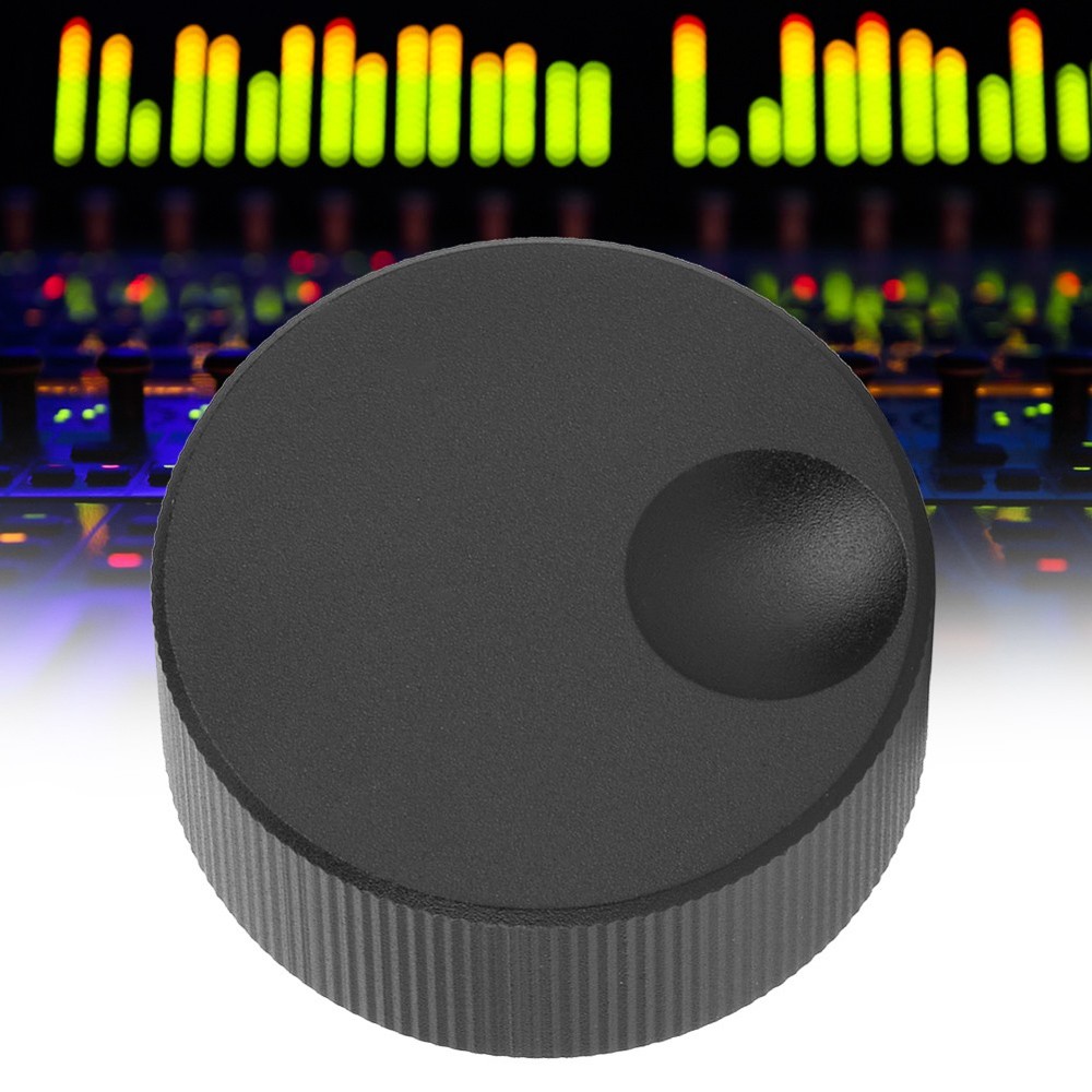 Durable Solid Aluminum Volume Control Knob For 6mm Potentiometer NEW↑