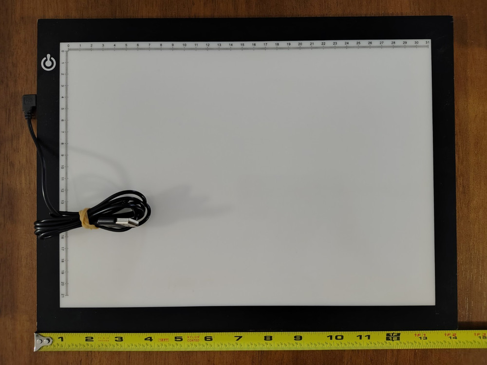 Diamond Painting Lot with Light Pad