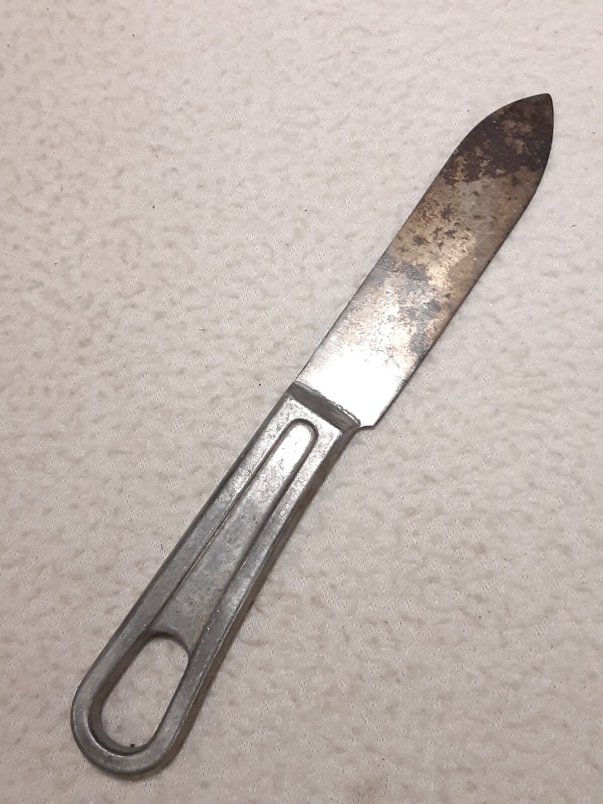 ORIGINAL WWII US MILITARY MESS KIT KNIFE UTENSIL FLATWARE SHIPS FREE