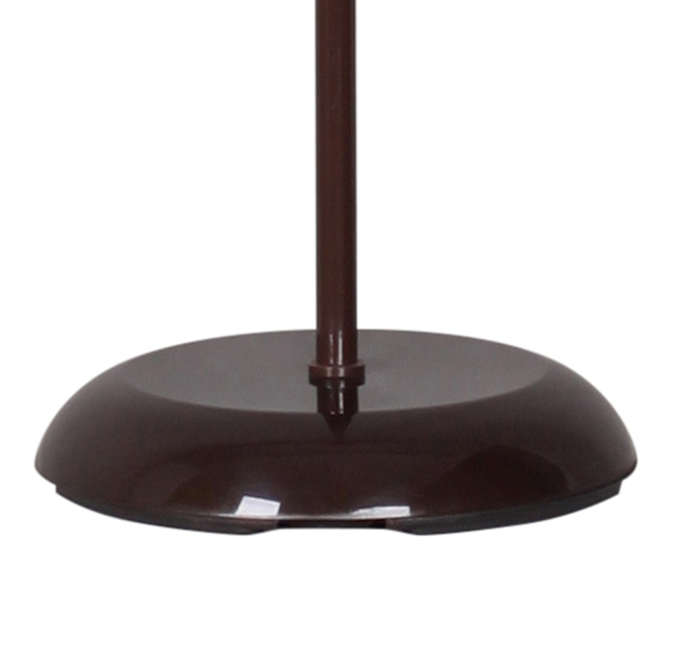 72" Modern Light Floor Lamp For Room With Adjustable Reading Standing Led Brown