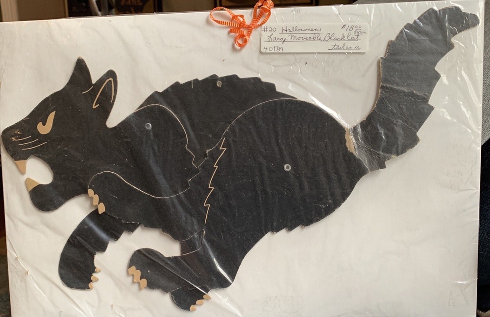 vintage beistle halloween decorations