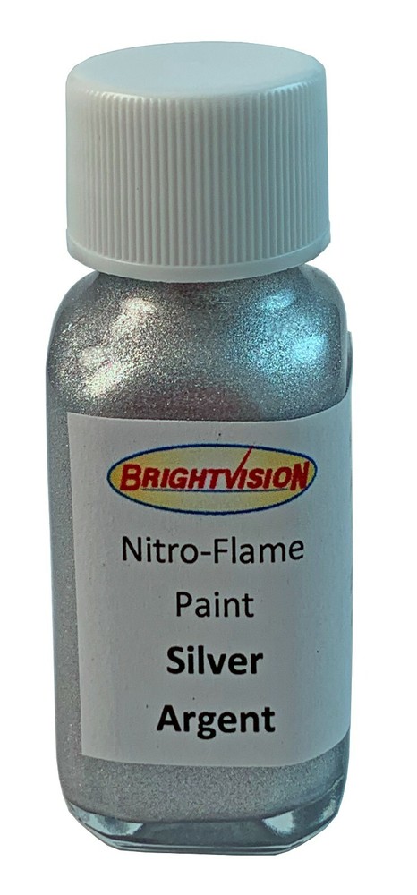 Silver "Argent" Nitro-Flame Redline Restoration and Custom Paint