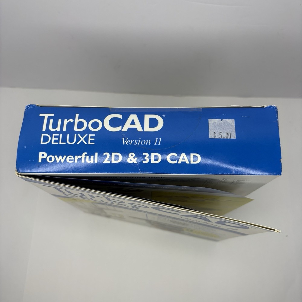 TurboCAD Deluxe Version 11 For windows 2000 /XP 2D & 3D CAD