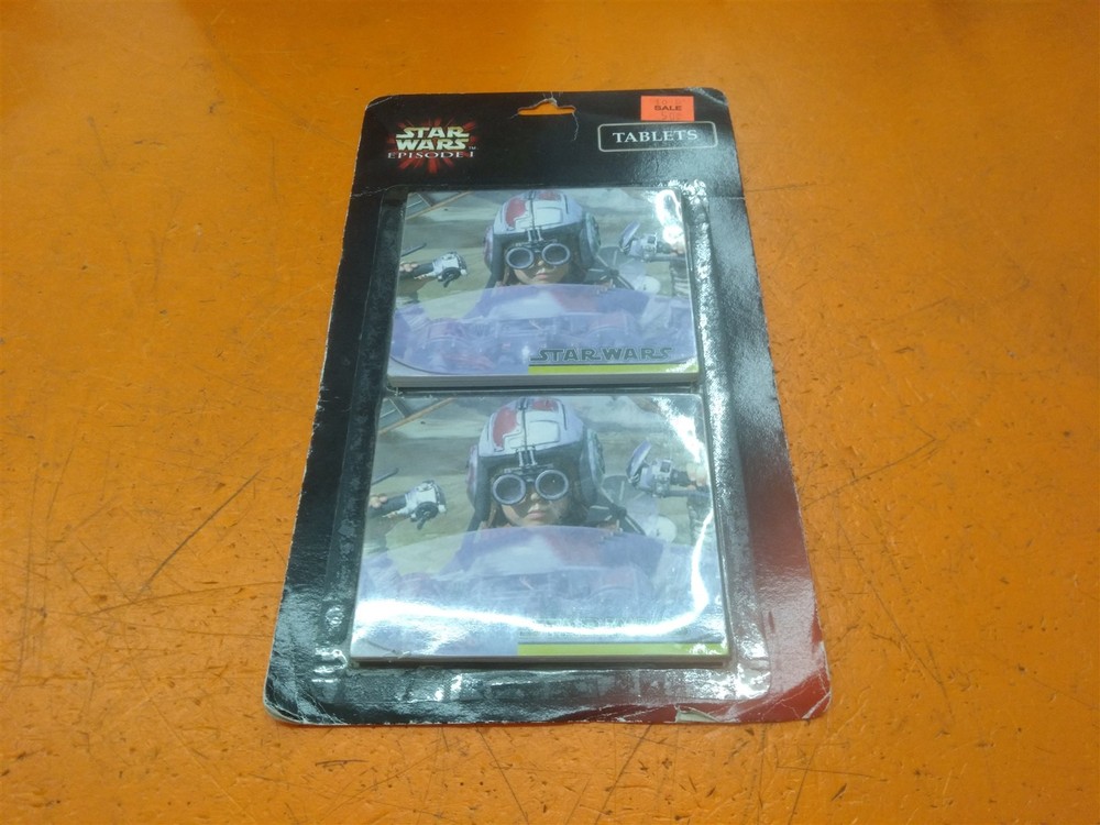 ⭐️⭐️⭐️⭐️⭐️ Star Wars Episode 1 Young Anakin Notepad Tablets