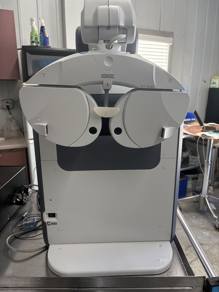 Nidek RT-6100 Refractor System Auto Phoropter, Memory Box, Control Console, SSC