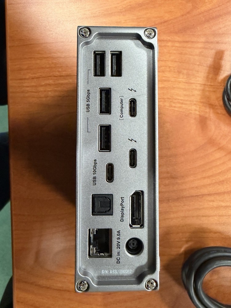 CalDigit TS3 Plus Thunderbolt 3 Docking Station With Caldigit AC Adapter, Type C