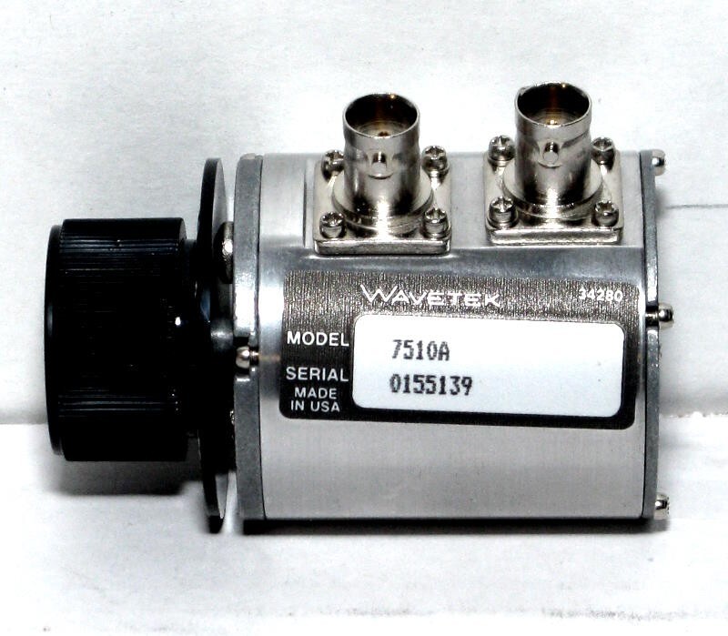 WAVETEK Model 7510A - 75 Ohm Step Attenuator - 0-10 dB - 1 dB Per Step