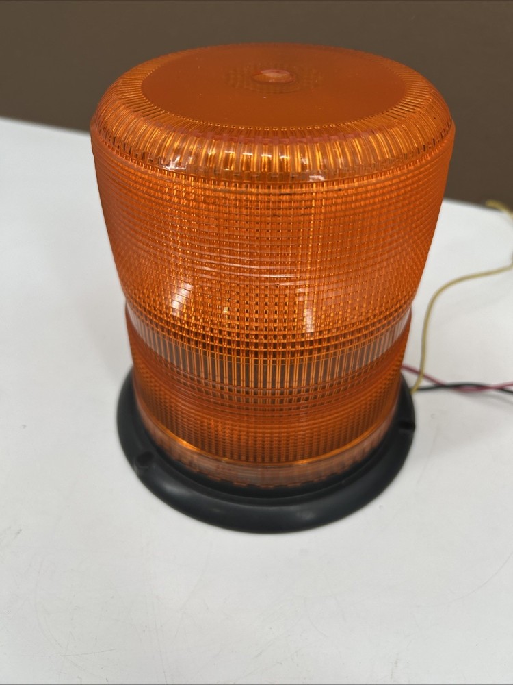 ECCO 7970 AMBER Beacon Light Screw Down / Pole Mount Amber