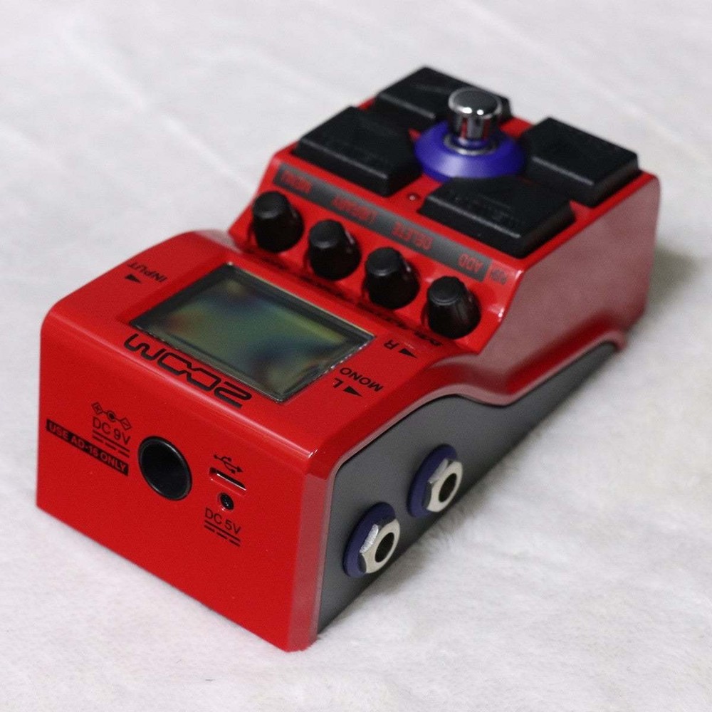 Zoom MS-60B+ MultiStomp Bass Effects Pedal 97 Effects Used