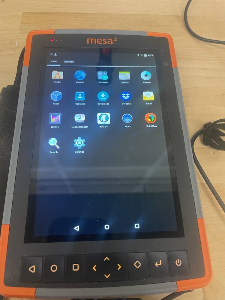 JUNIPER SYSTEM MESA 2 MS2-151 ANDROID SURVEY DATA COLLECTION RUGGED TABLET