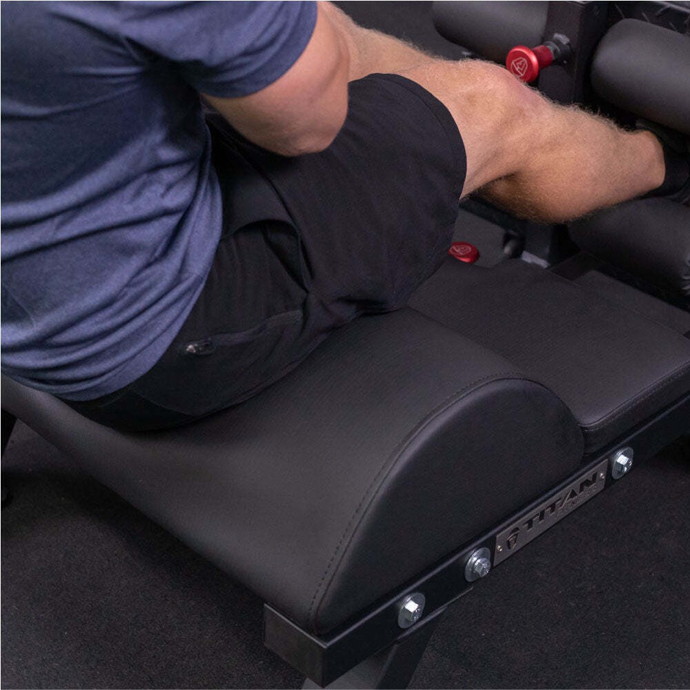 Titan Fitness Adjustable Floor Glute & Hamstring Developer (GHD), Cross Training