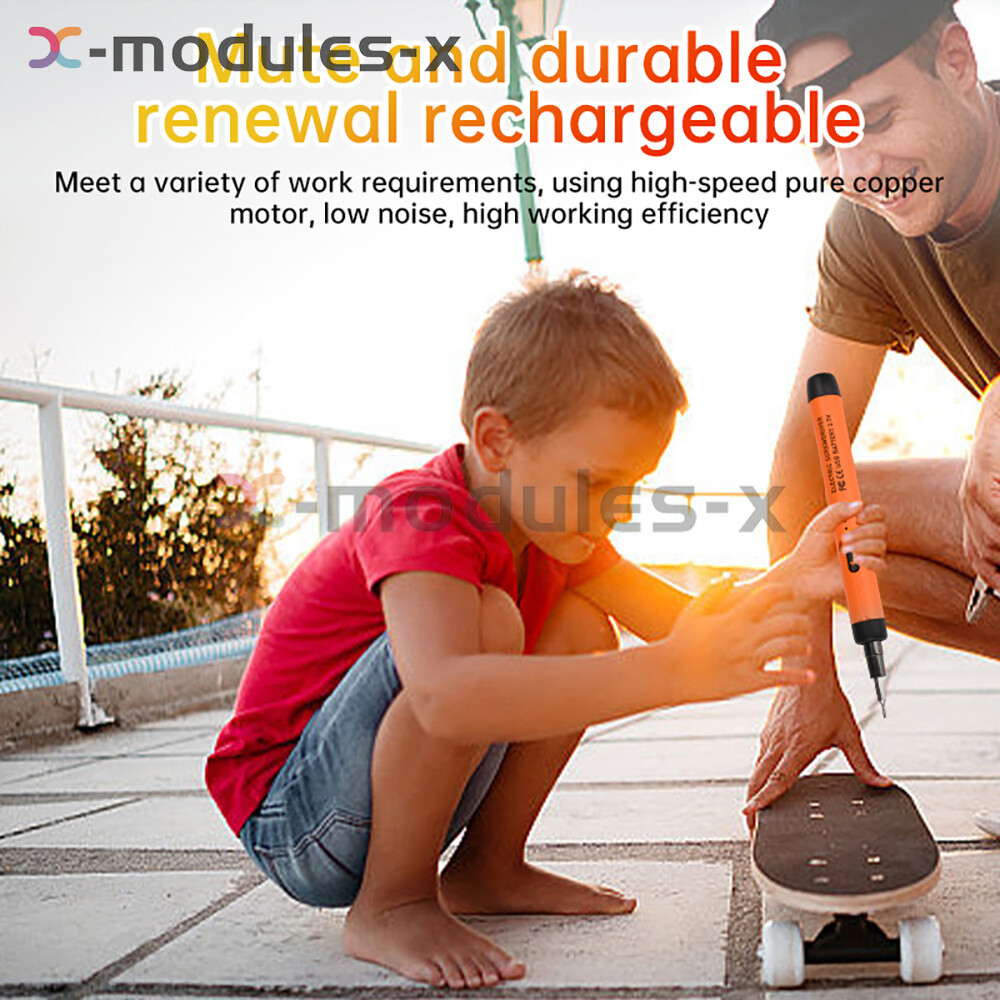 46in1 Precision Electric Screwdriver Set Rechargeable Cordless Screwdriver U