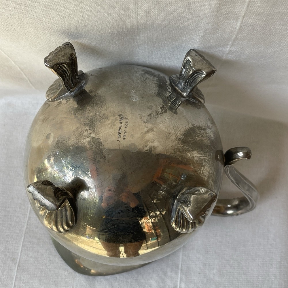 Vintage Silver Plated Water Pitcher