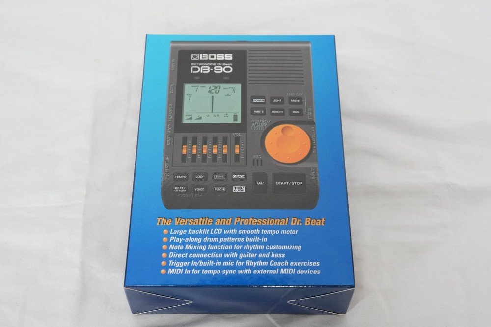 BOSS DB-90 Dr. Beat Metronome with Rhythm Training Function, Excellent Condition
