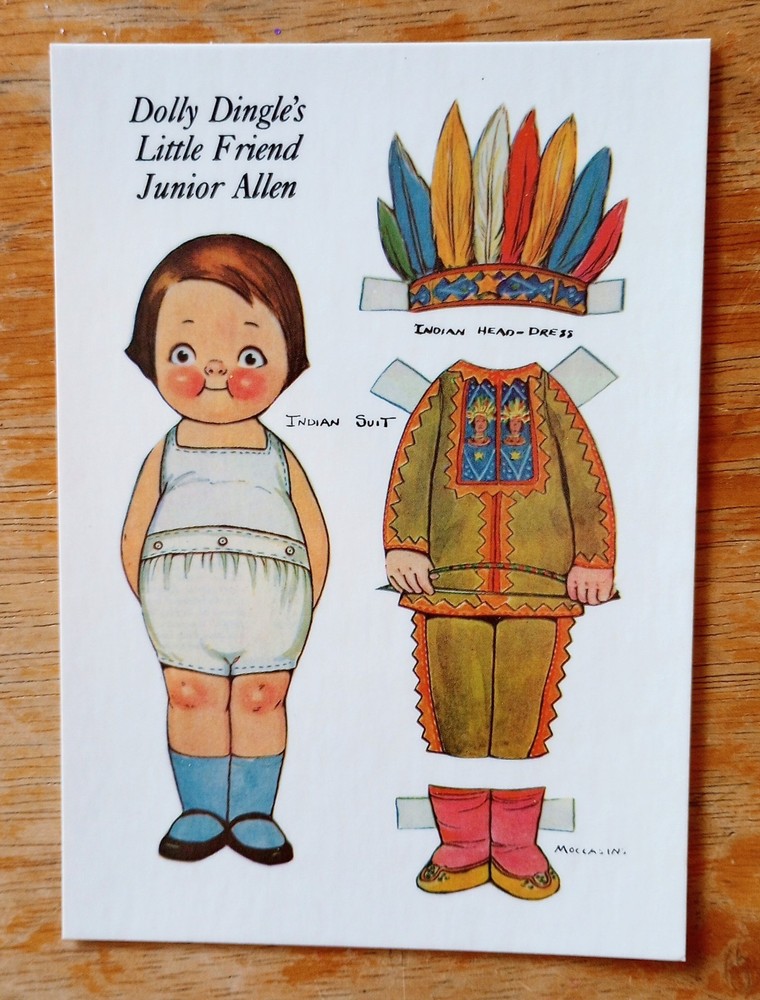 Vintage 1984 Grace G. Drayton’s Dolly Dingle 16 Reproduction Postcards