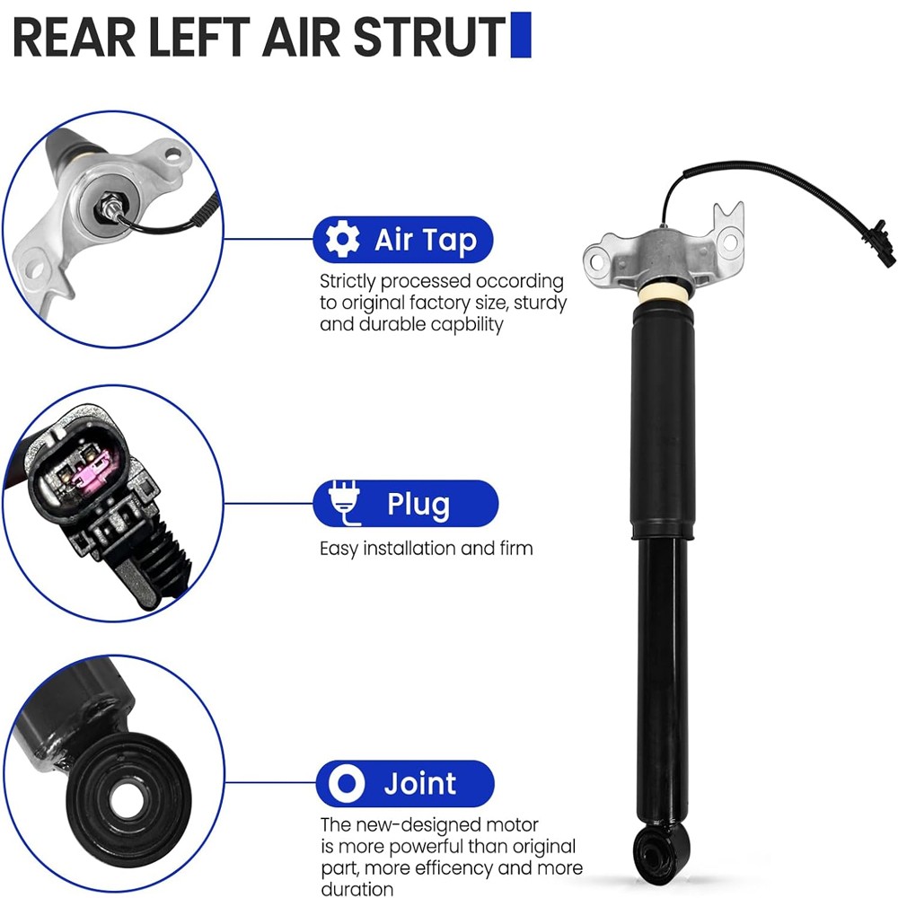 4Pcs Shocks Strut Assys Front and Rear for 2013-2019 Cadillac XTS with Electric