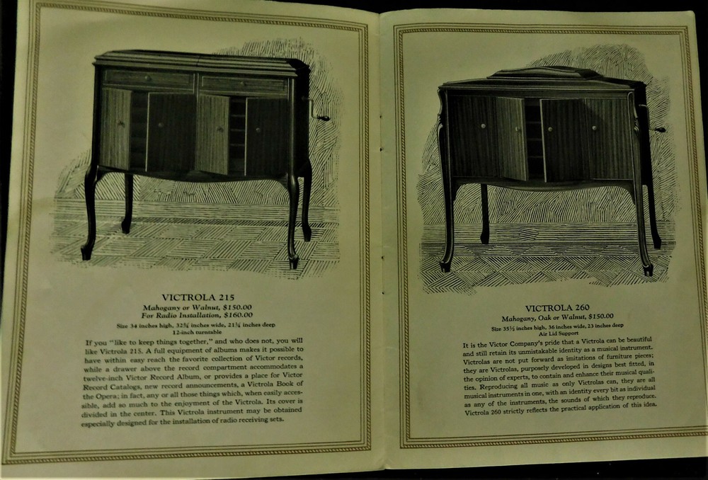 1924 VICTOROLA CATALOG