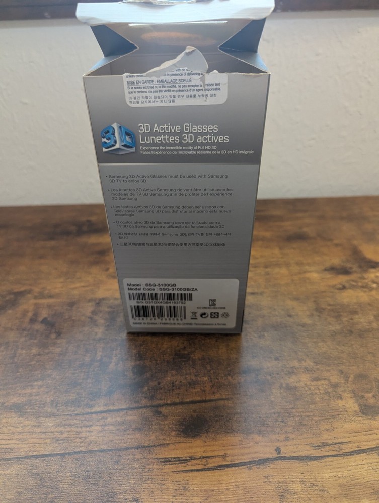 Samsung SSG-3100GB Active 3D Glasses For Smart TV