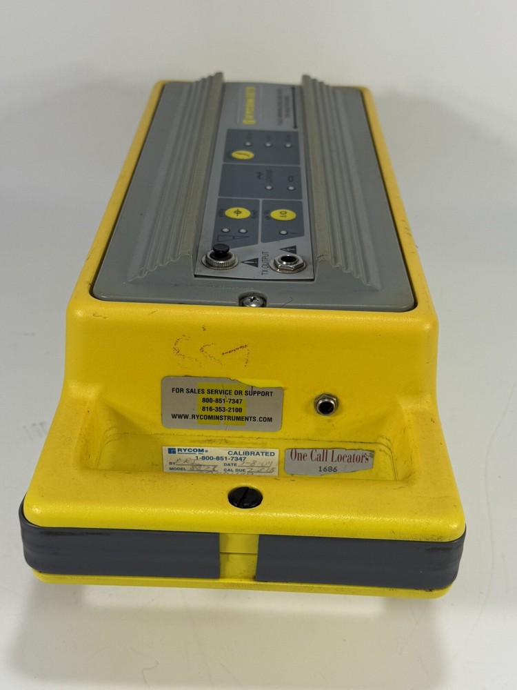 Rycom 8878 Wire Line Utility Cable Pipe Transmitter Only ~ WORKING/BAD BATTERY