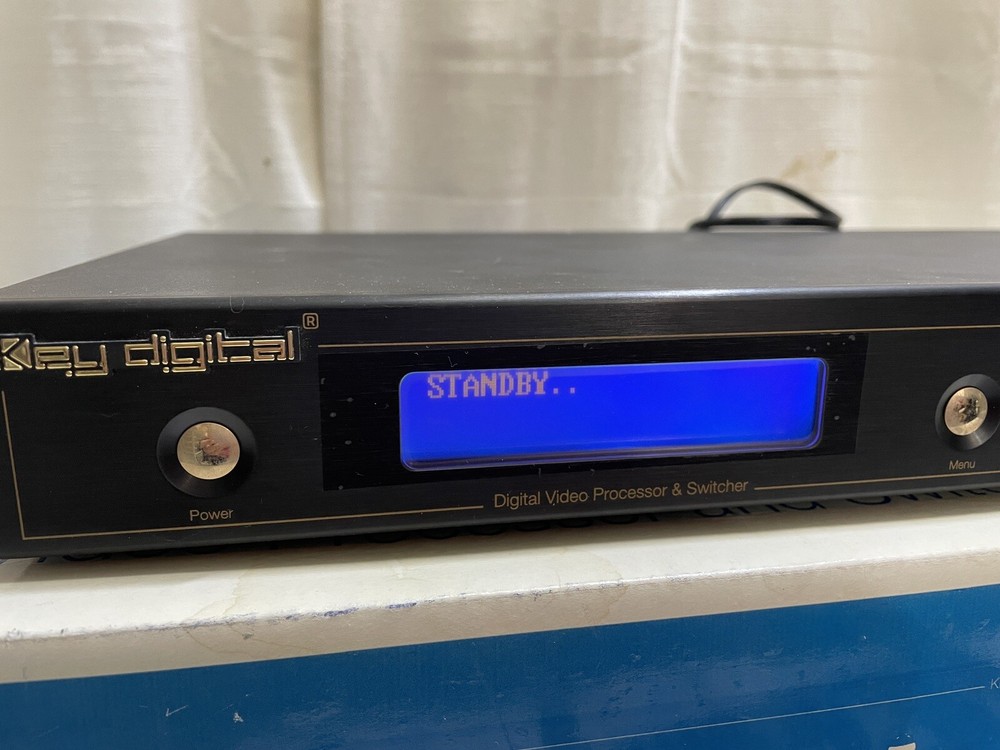 Key Digital KD-VPHD2 Digital Video Processor and Switcher with Remote Hot Rod