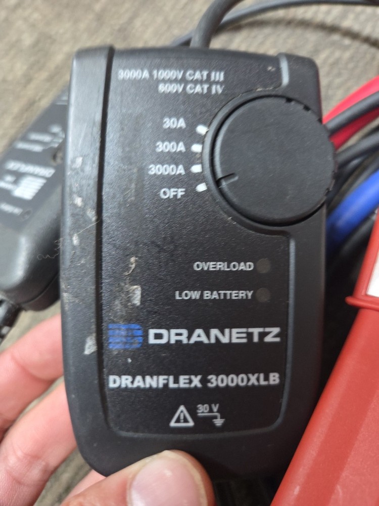 Dranetz Model: DRANFLEX 3003XLB Current Probe Free Shipping!!