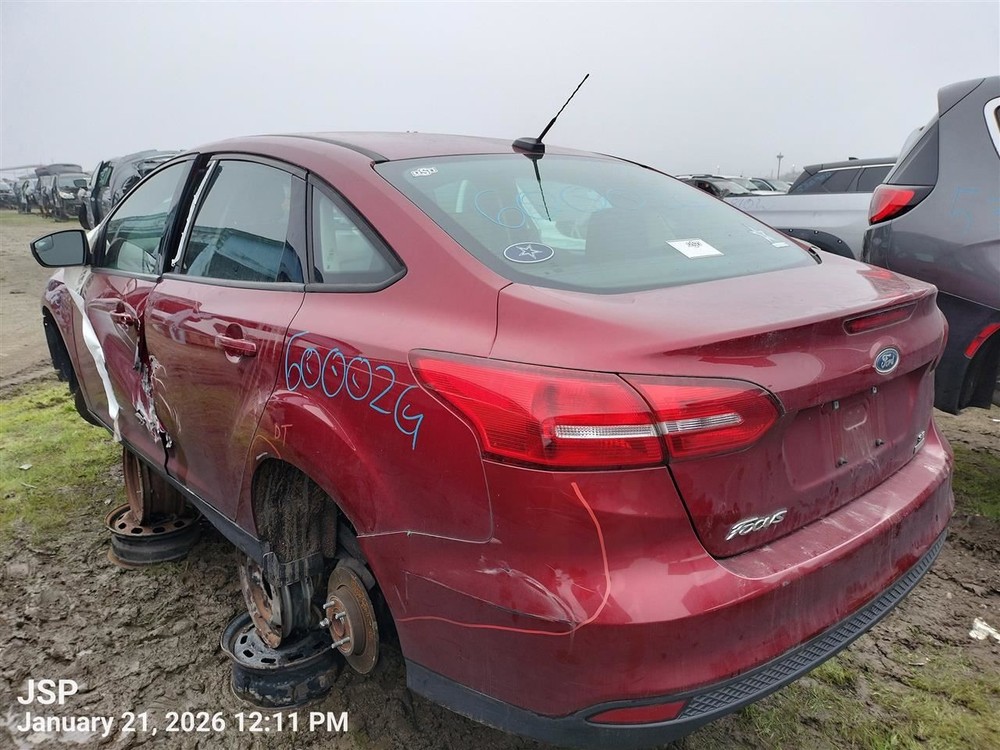 RIGHT REAR DOOR WINDOW REGULATOR OEM 2012 FORD FOCUS