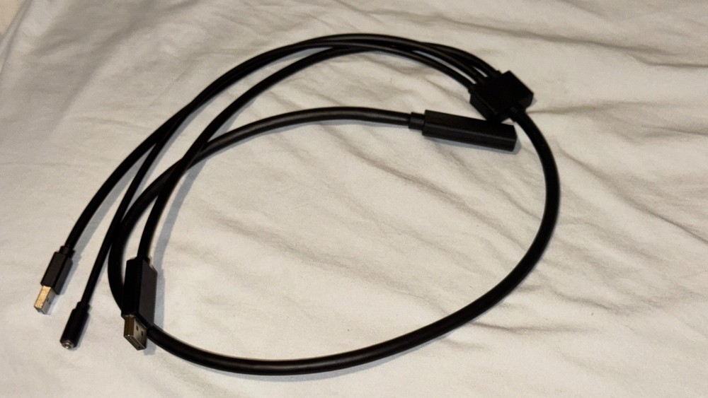 Authentic Valve Index VR Headset 3-Way PC Connection Cable ONLY Steam VR OEM