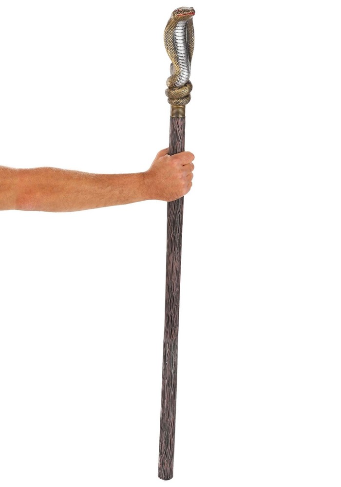 Deluxe Egyptian Cobra Staff Prop