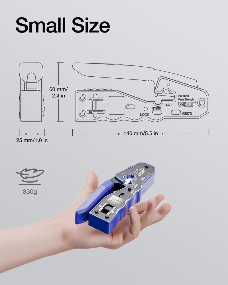 Professional Network Tool RJ45 Crimping Tool Network Cable Pliers